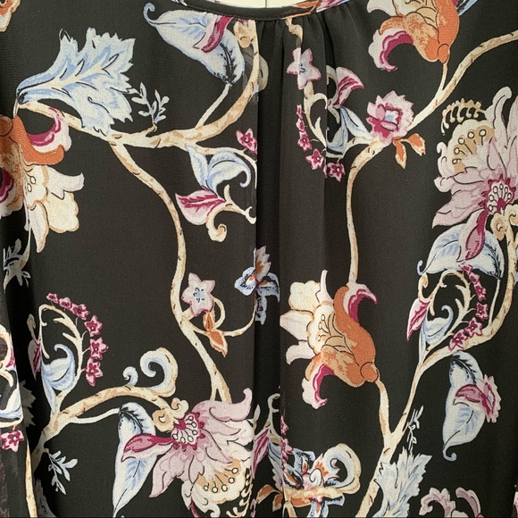 WHBM Midnight Vines Dress - Picture 5 of 12